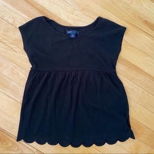 Gap Black Knit Shirt - Size M